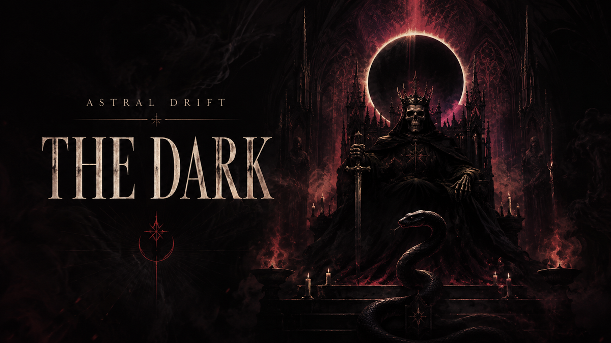 Original horror graphic T-shirts in Australia from Astral Drift The Dark collection
