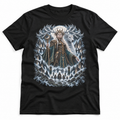 Moonthorn Queen black graphic T-shirt by Astral Drift