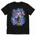 Astral Pilgrim black graphic T-shirt by Astral Drift